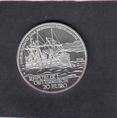 Beschrijving: 20 Euro SHIP S.M.S. FERDINAND MARX